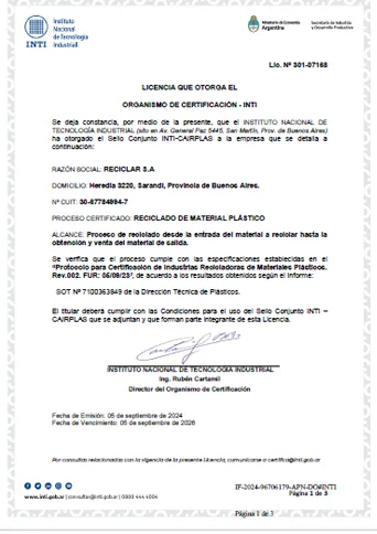 Políticas de Calidad Gualco